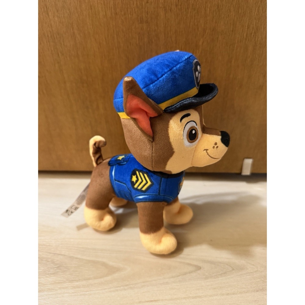 PAW Patrol Premium Plush Chase 7.5-Inches Tall Blue Police Dog Stuffie